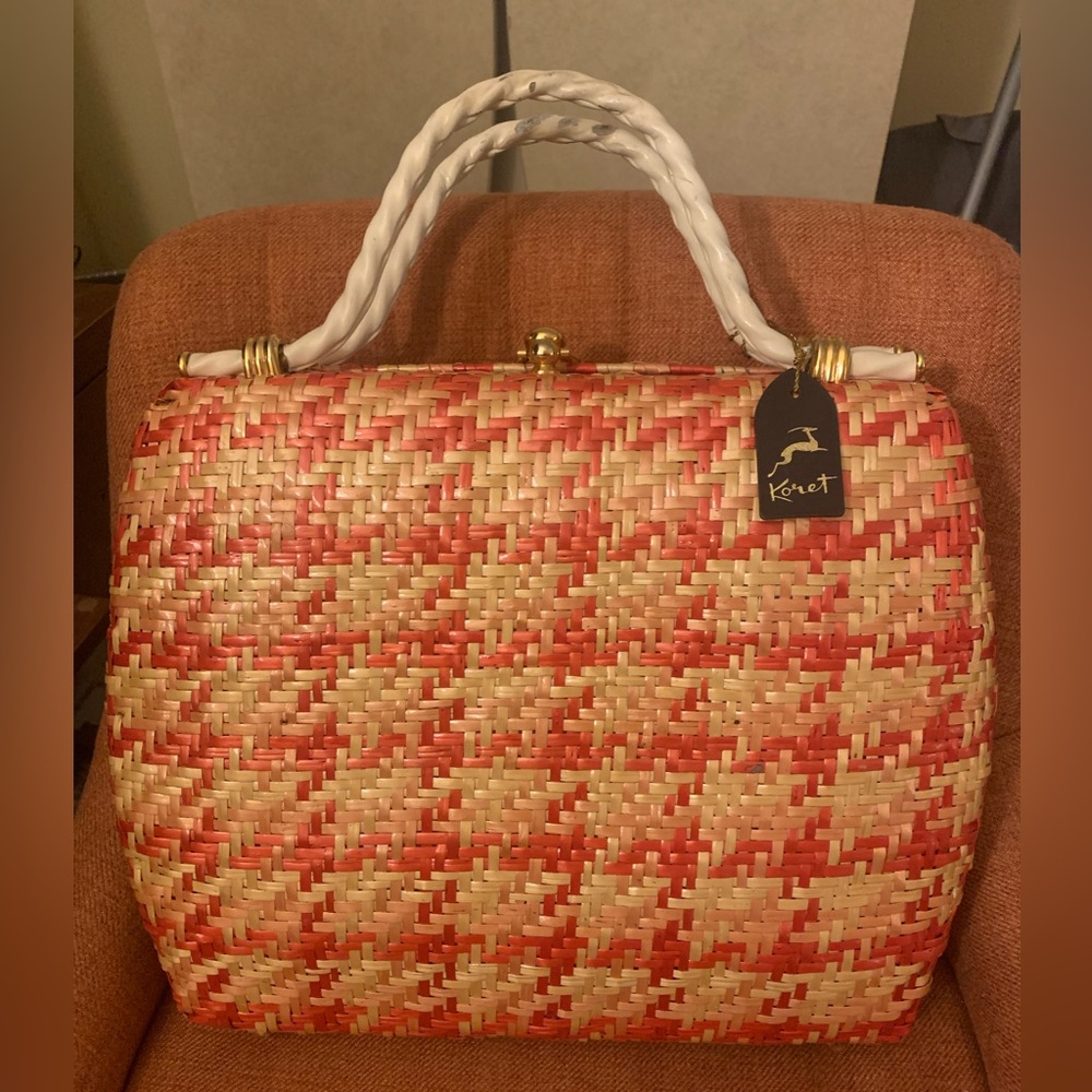Vintage Italian Wicket Koret bag